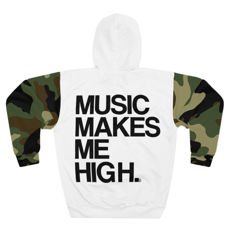 MMMH Unisex Hoodie: Camo/White | Black