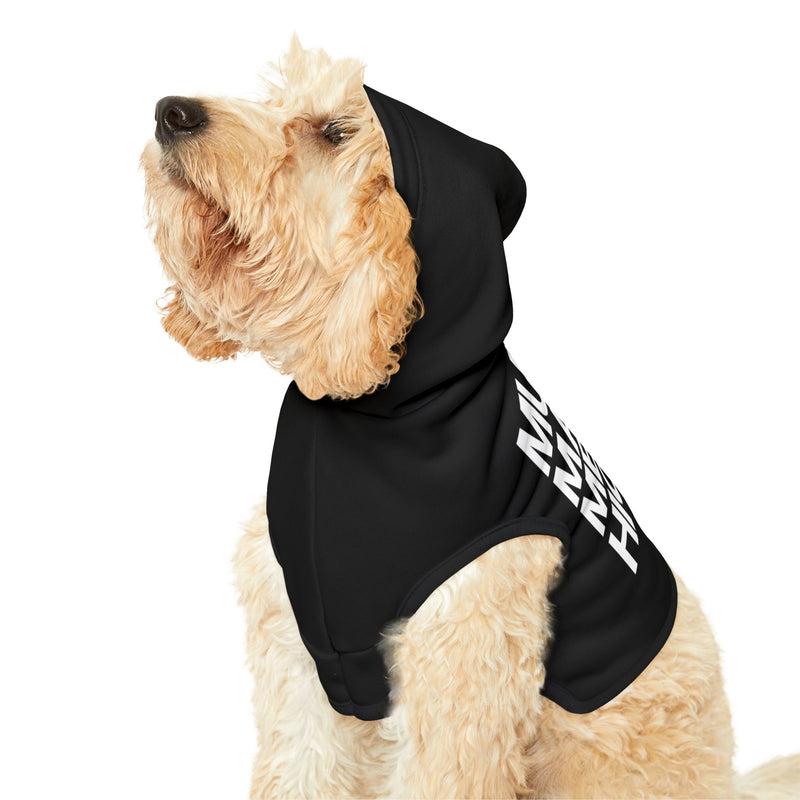 MMMH Pet Hoodie: Black | White