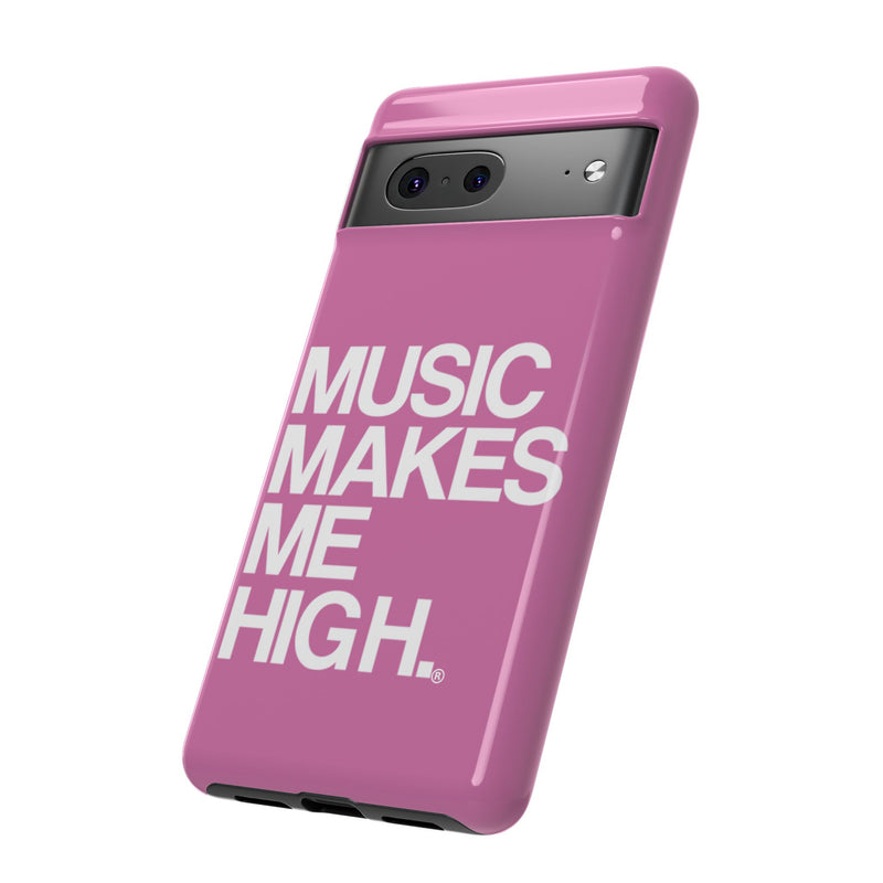 MMMH Classic Phone Case: Light Pink | White