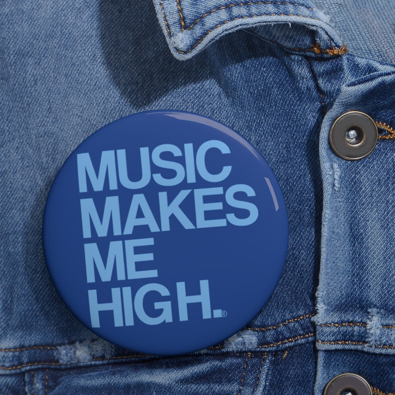 MMMH Round Pin: Dark Blue | Light Blue