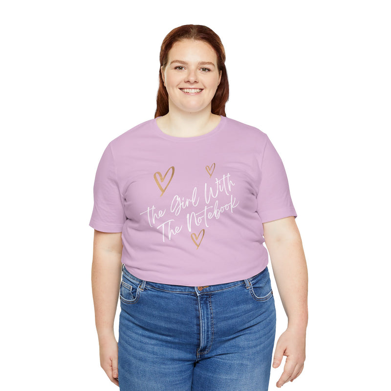 TGWTN Unisex T-Shirt: Brown/White | Lilac
