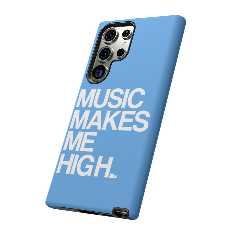 MMMH Classic Phone Case: Light Blue | White