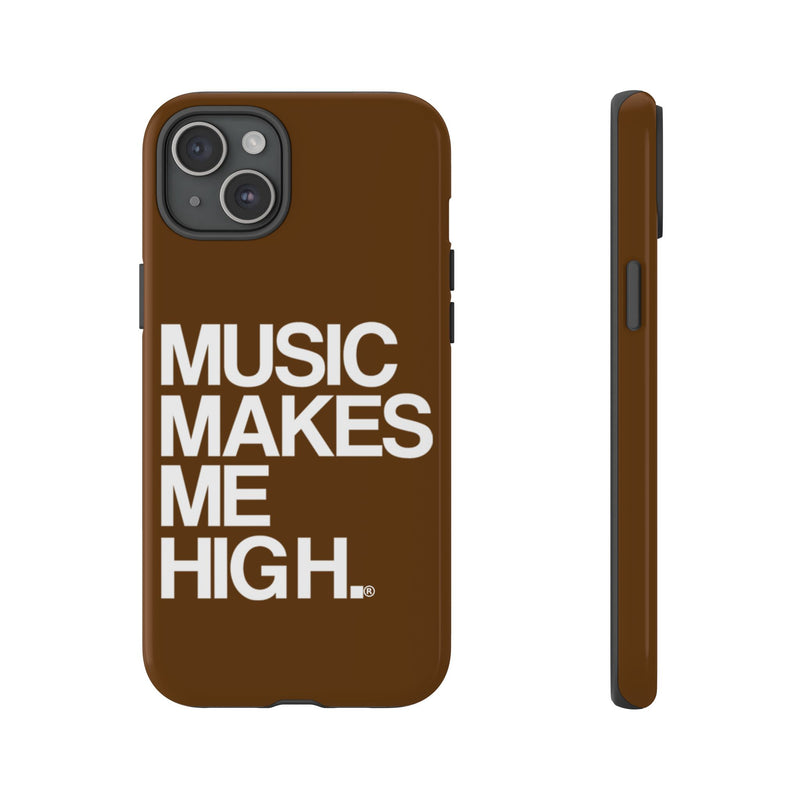 MMMH Classic Phone Case: Brown | White