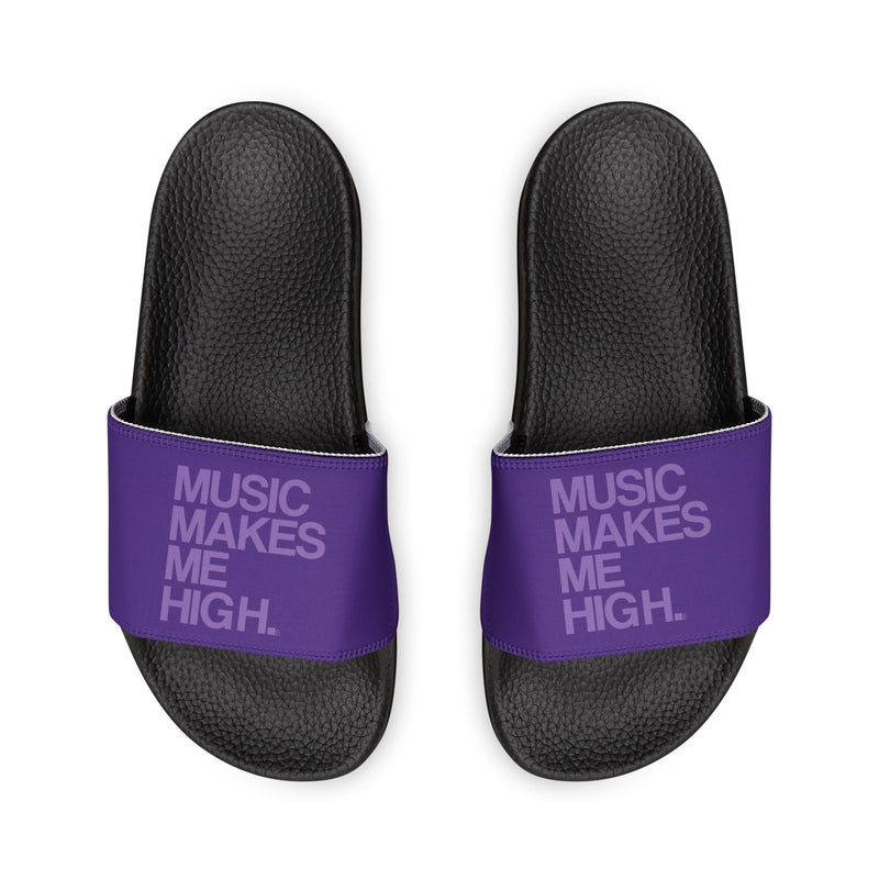 MMMH Unisex Sandals: Purple/Black | Light Purple