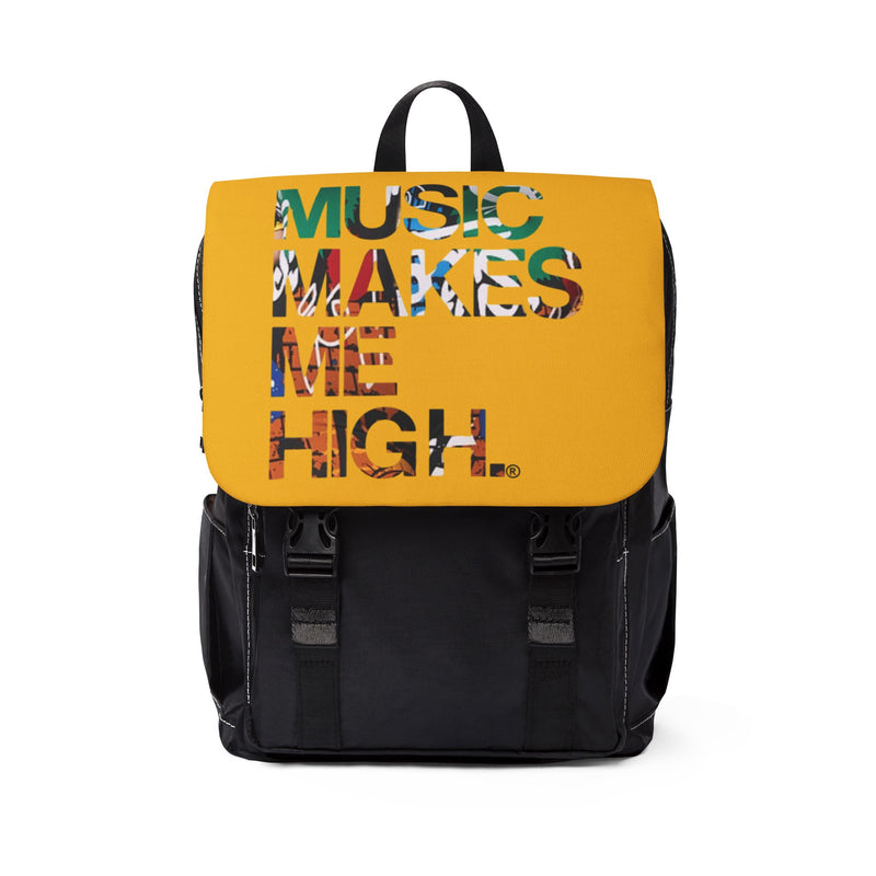 MMMH Backpack: Yellow | Graffiti