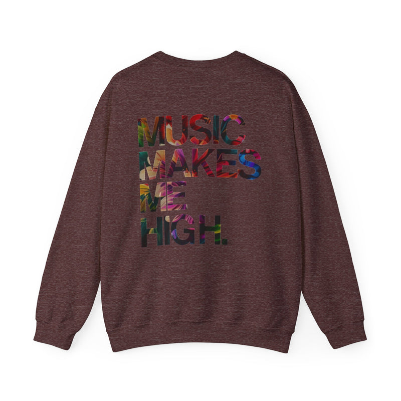 MMMH Unisex Sweatshirt: Heather Sport Dark Maroon | Floral