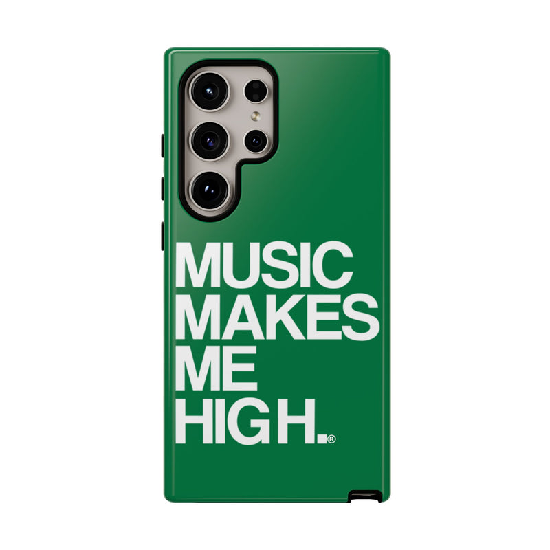 MMMH Classic Phone Case: Dark Green | White