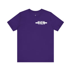 IJTT Unisex T-Shirt: AT Strike White | Purple