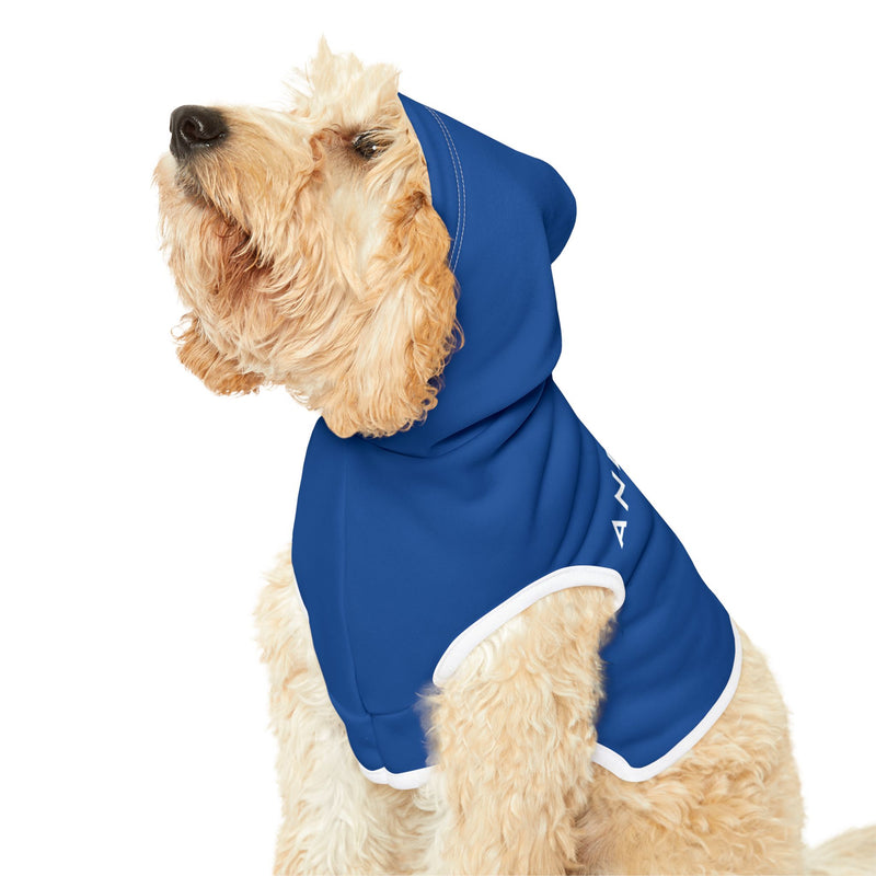 IJTT Pet Hoodie: AT Slash White | Royal