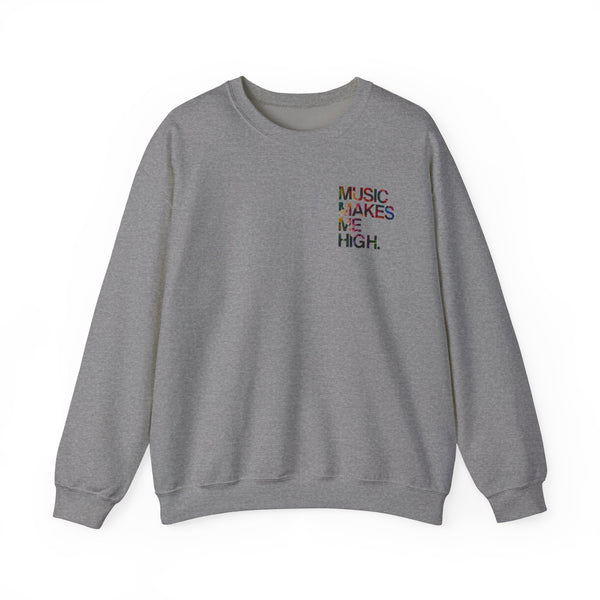 MMMH Unisex Sweatshirt: Graphite Heather | Floral