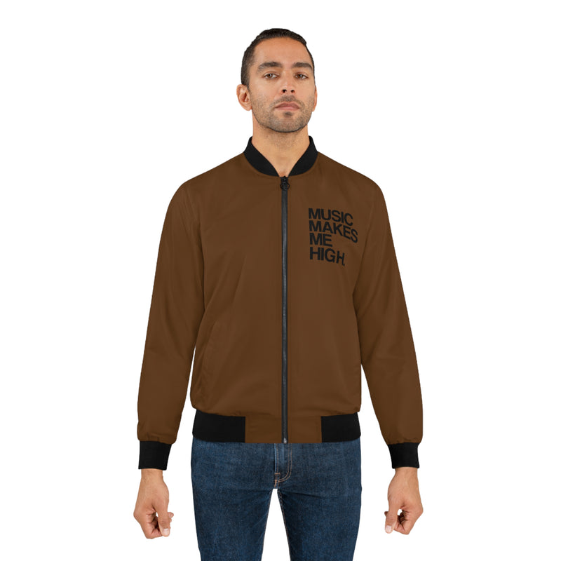 MMMH Unisex Bomber Jacket: Brown | Black