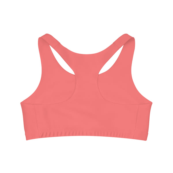 MMMH Sports Bra: Light Red | Red