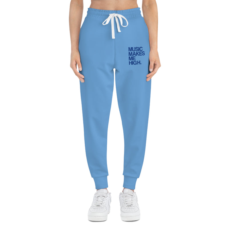 MMMH Unisex Joggers: Light Blue | Dark Blue