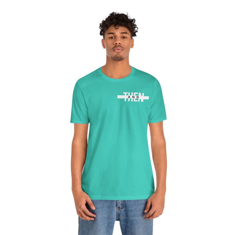 IJTT Unisex T-Shirt: AT Strike White | Teal