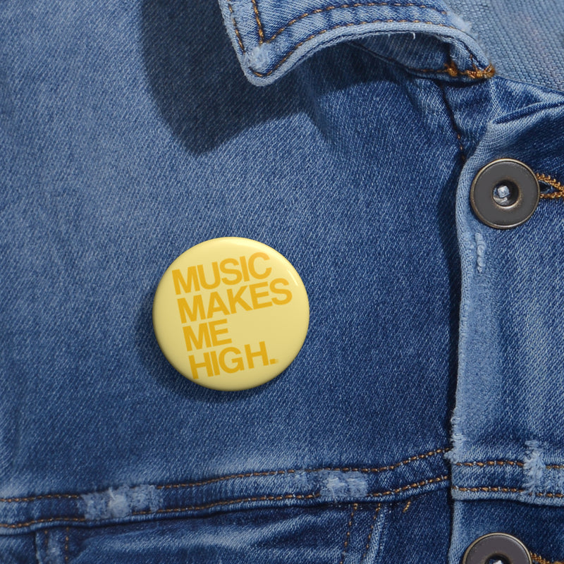 MMMH Round Pin: Light Yellow | Yellow