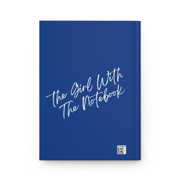 TGWTN Hardcover Journal: White | Dark Blue