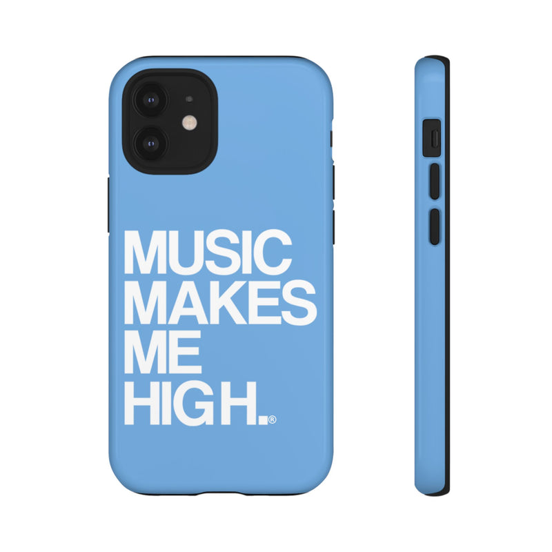 MMMH Classic Phone Case: Light Blue | White