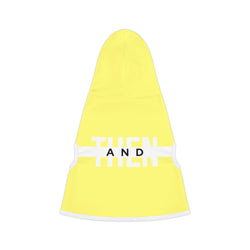 IJTT Pet Hoodie: AT Strike White | Yellow