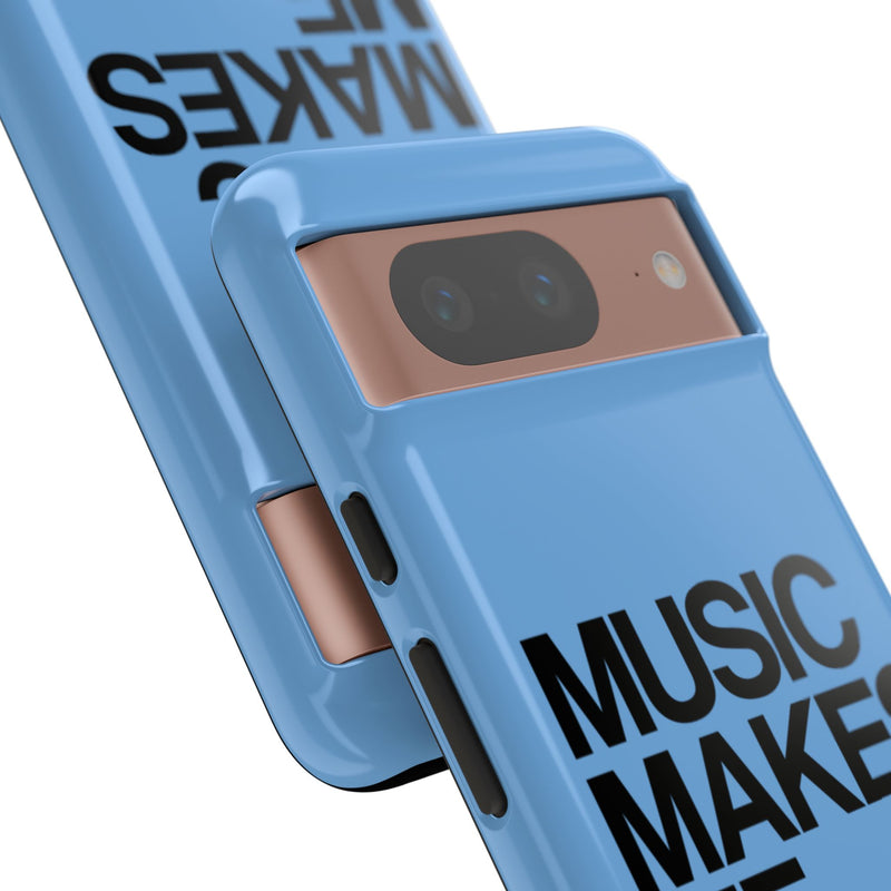 MMMH Classic Phone Case: Light Blue | Black