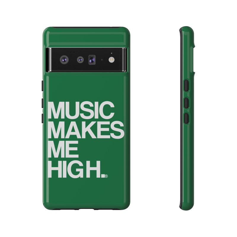 MMMH Classic Phone Case: Dark Green | White