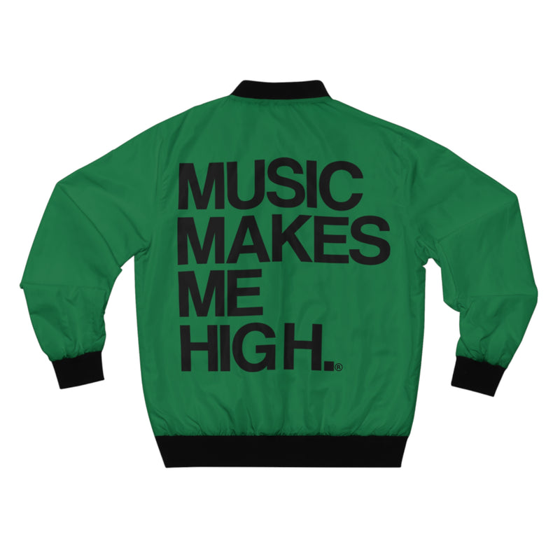 MMMH Bomber Jacket: Dark Green | Black Lettering