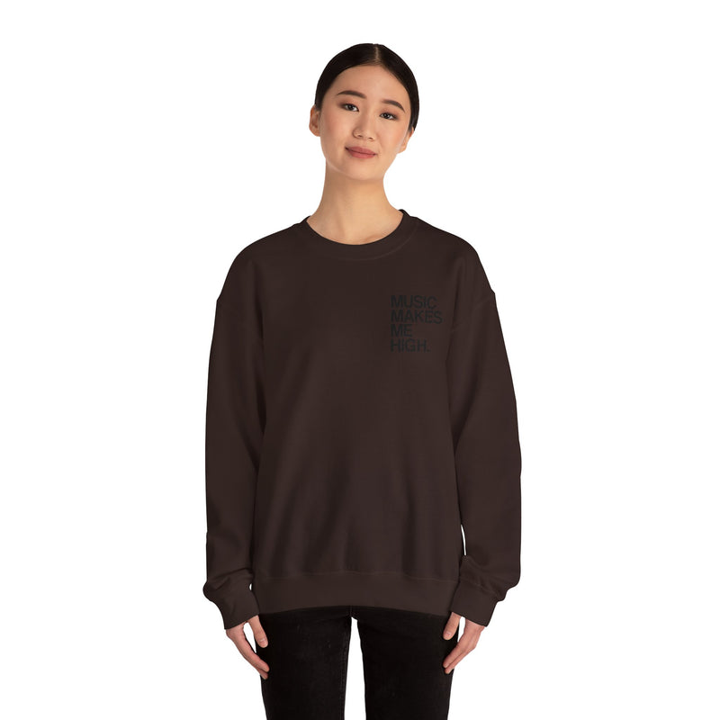 MMMH Unisex Sweatshirt: Dark Chocolate | Black