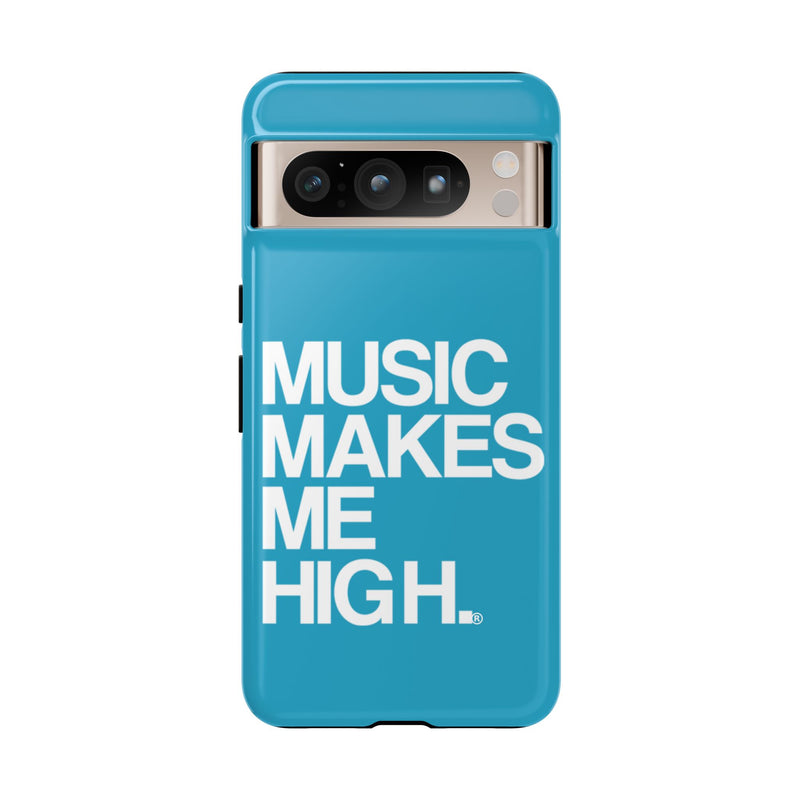 MMMH Classic Phone Case: Turquoise | White