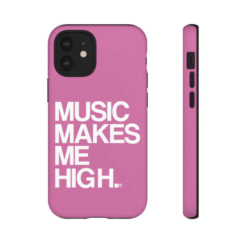 MMMH Classic Phone Case: Light Pink | White