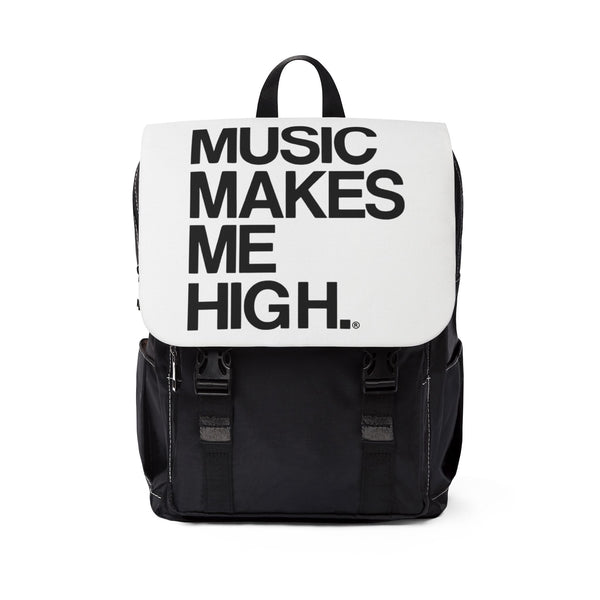 MMMH Backpack: White | Black