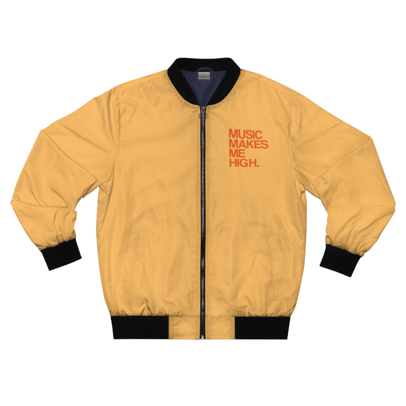 MMMH Unisex Bomber Jacket: Light Orange | Orange