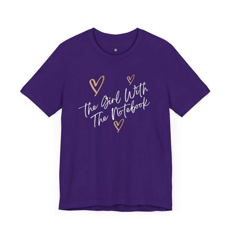 TGWTN Unisex T-Shirt: Brown/White | Purple