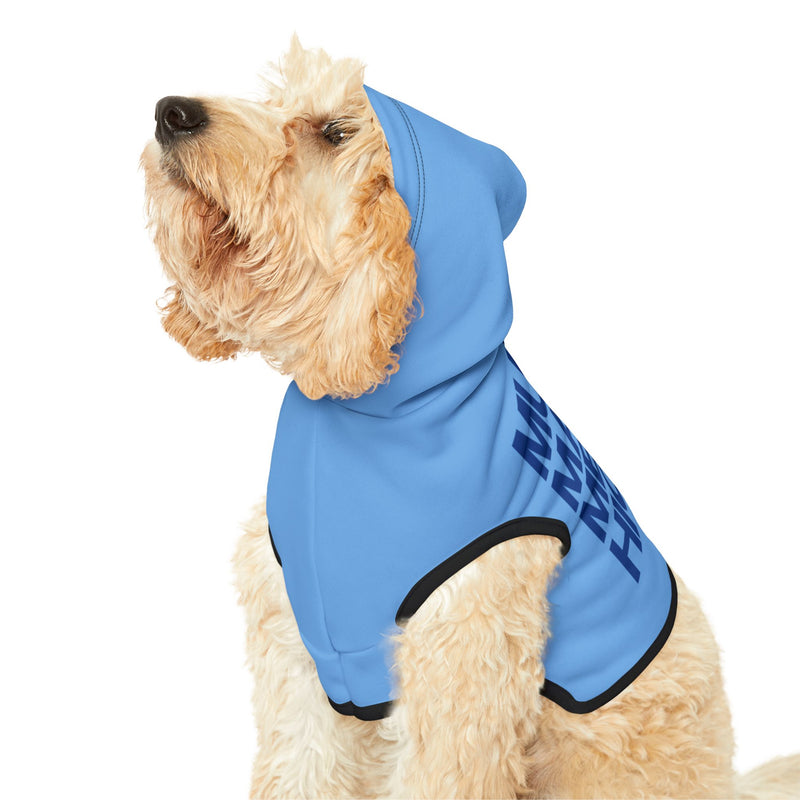 MMMH Pet Hoodie: Light Blue | Dark Blue