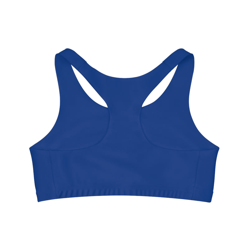 MMMH Sports Bra: Dark Blue | Light Blue