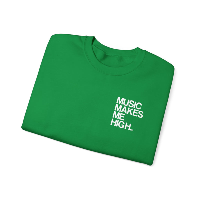 MMMH Unisex Sweatshirt: Irish Green | White