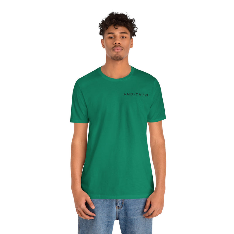 IJTT Unisex T-Shirt: AT Slash Black | Kelly Green