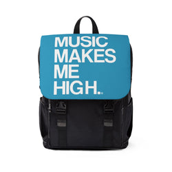 MMMH Backpack: Turquoise | White