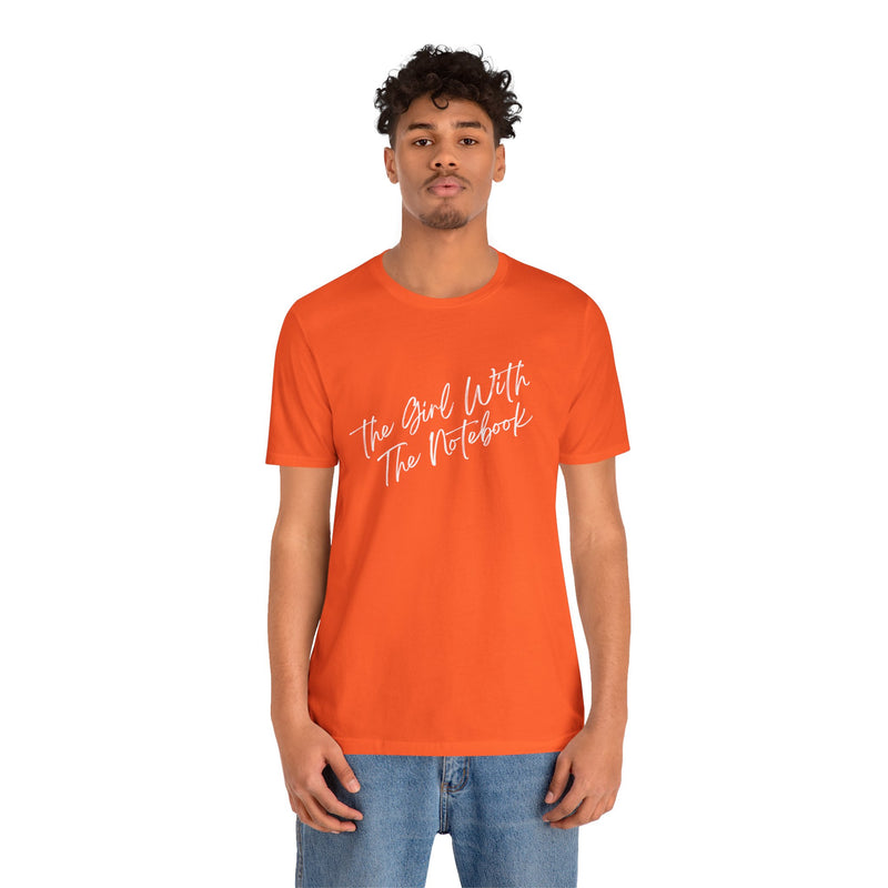 TGWTN Unisex T-Shirt: White | Orange