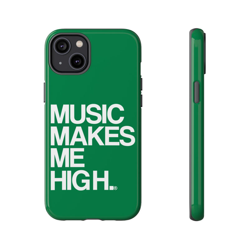 MMMH Classic Phone Case: Dark Green | White