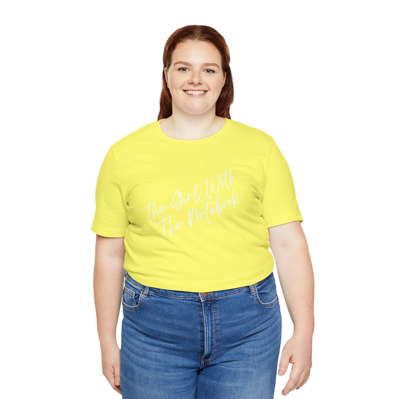 TGWTN Unisex T-Shirt: White | Yellow
