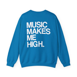 MMMH Unisex Sweatshirt: Sapphire | White Lettering