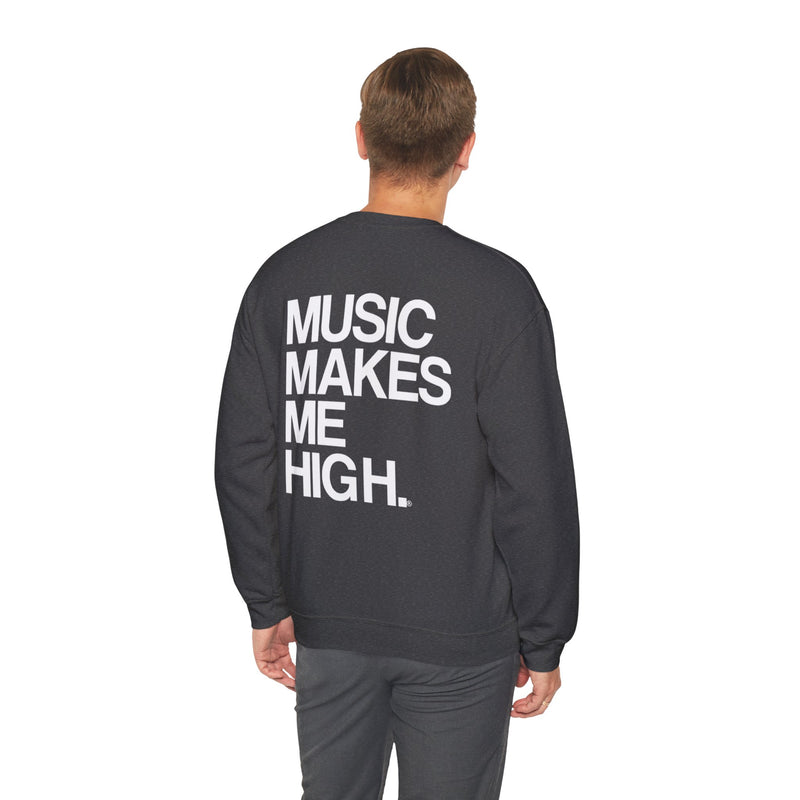 MMMH Unisex Sweatshirt: Dark Heather | White Lettering