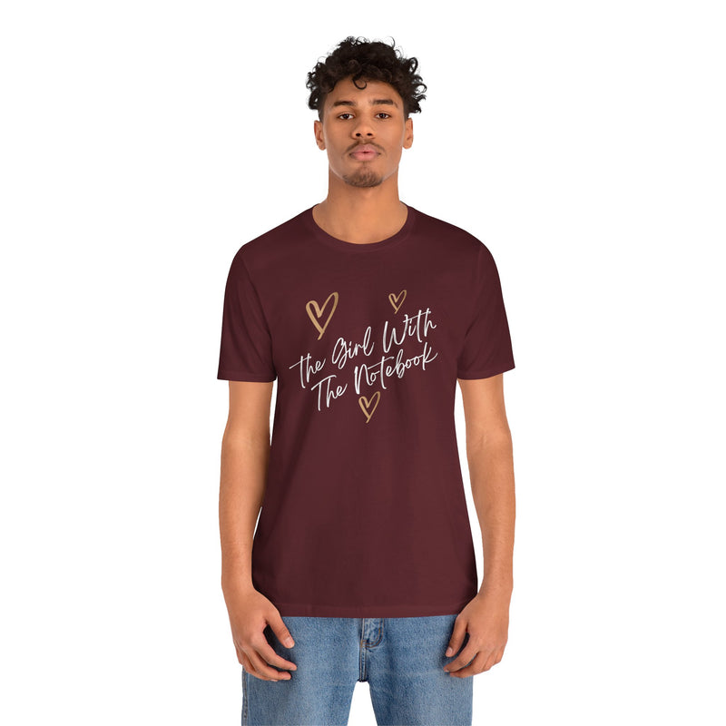 TGWTN Unisex T-Shirt: Brown/White | Maroon