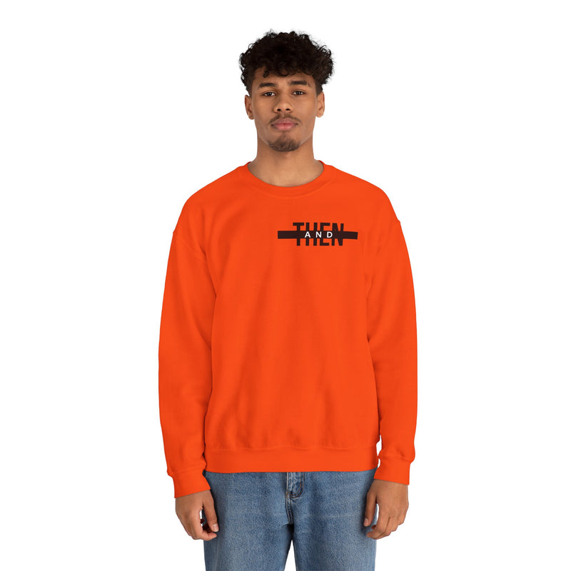 IJTT Unisex Sweatshirt: AT Strike Black | Orange