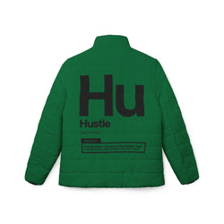 NOVL Women’s Puffer Jacket: Hustle Black | Dark Green