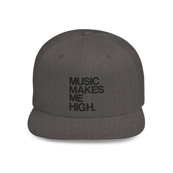 MMMH Classic Snapback: Dark Heather_Black