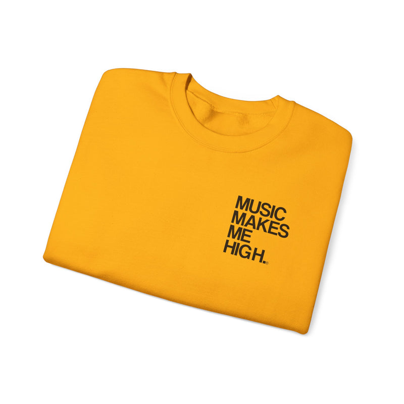 MMMH Unisex Sweatshirt: Gold | Black Lettering