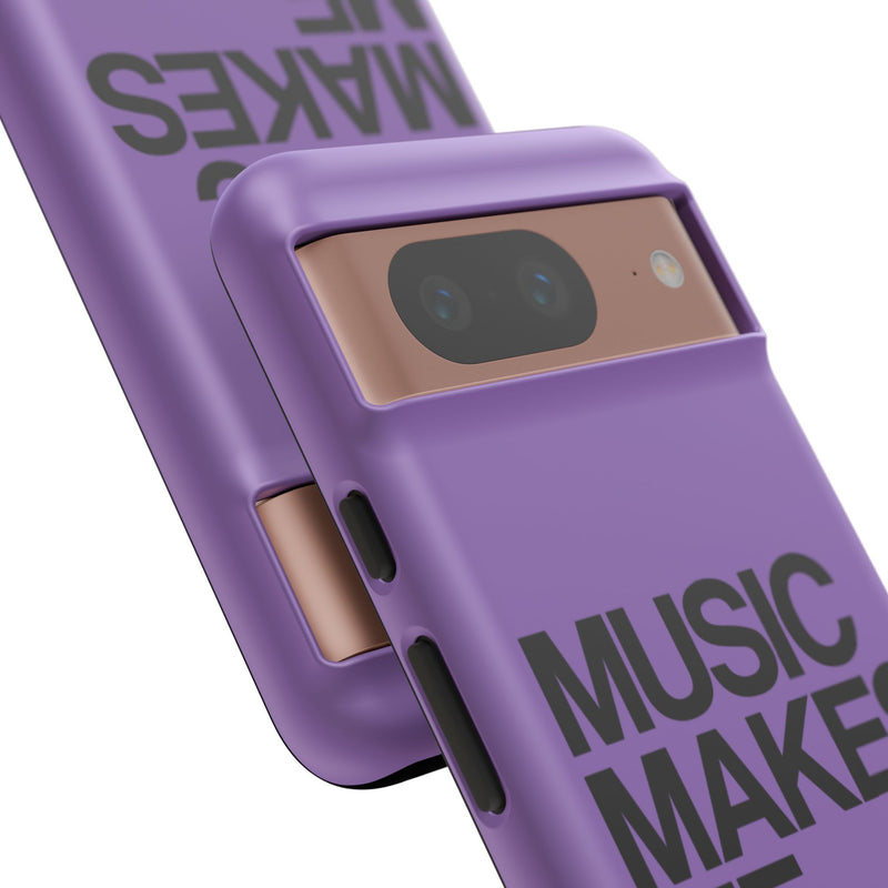 MMMH Classic Phone Case: Light Purple | Black