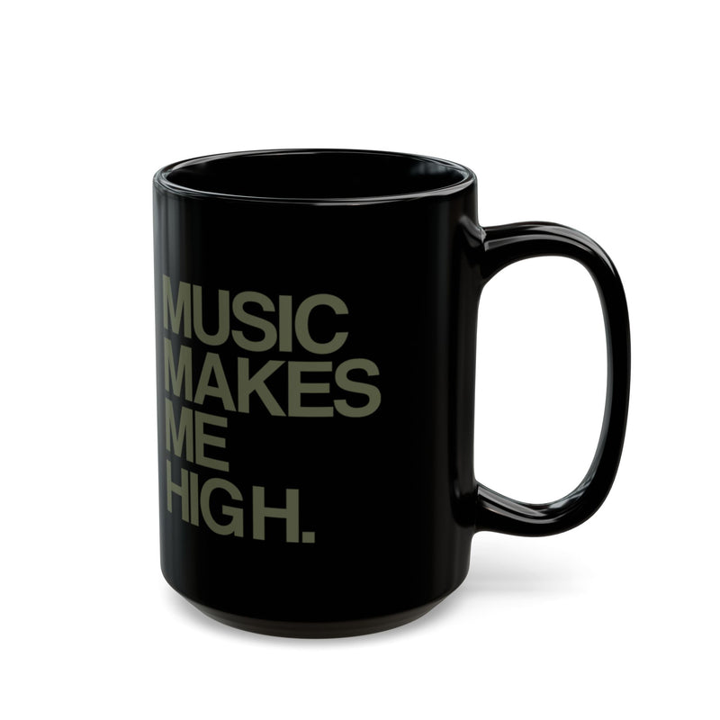 MMMH Black Mug: Military Green