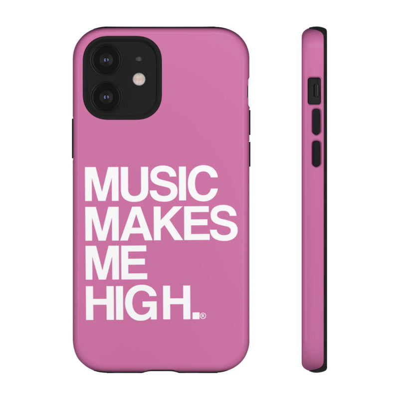 MMMH Classic Phone Case: Light Pink | White