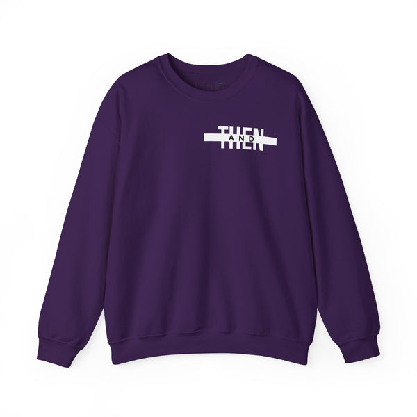 IJTT Unisex Sweatshirt: AT Strike White | Purple